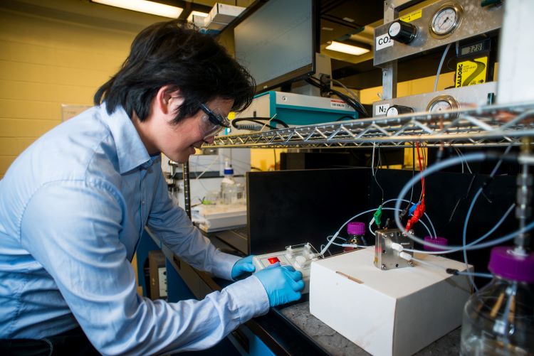 Canada Research Chair Cao Thang Dinh, fueling an energy revolution with carbon