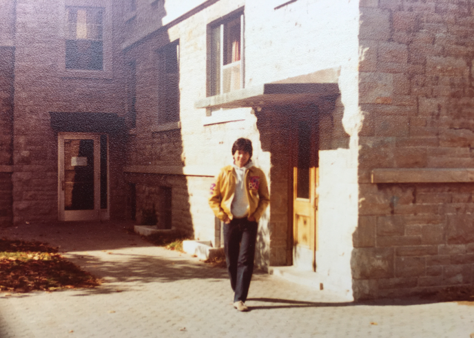 Michael Chiu otside McNeil House