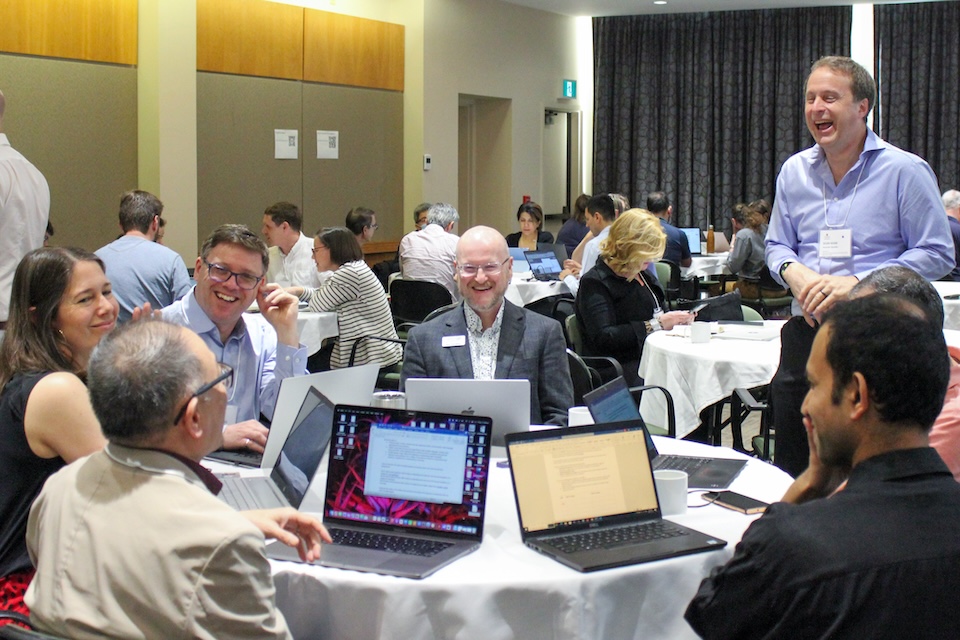 participants in workshop
