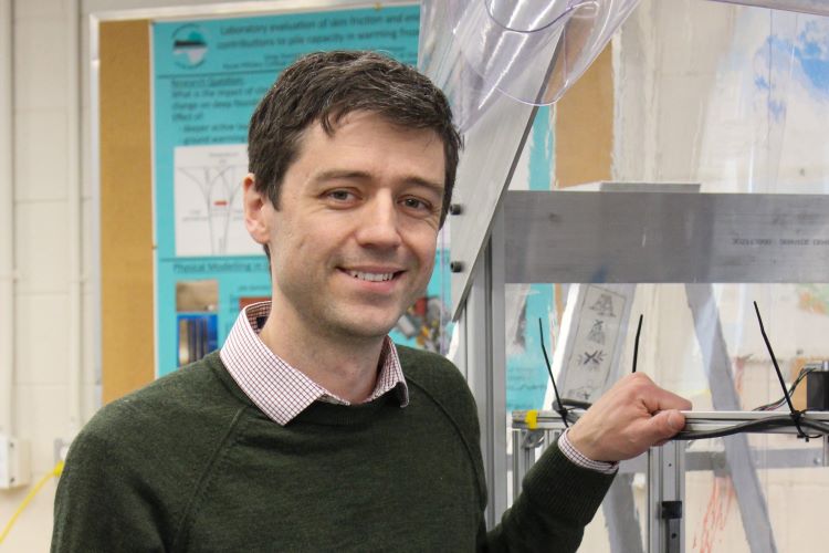 Geoff Eichhorn, Sc’10, returns as Assistant Professor to further his research in building more climate-resilient infrastructure