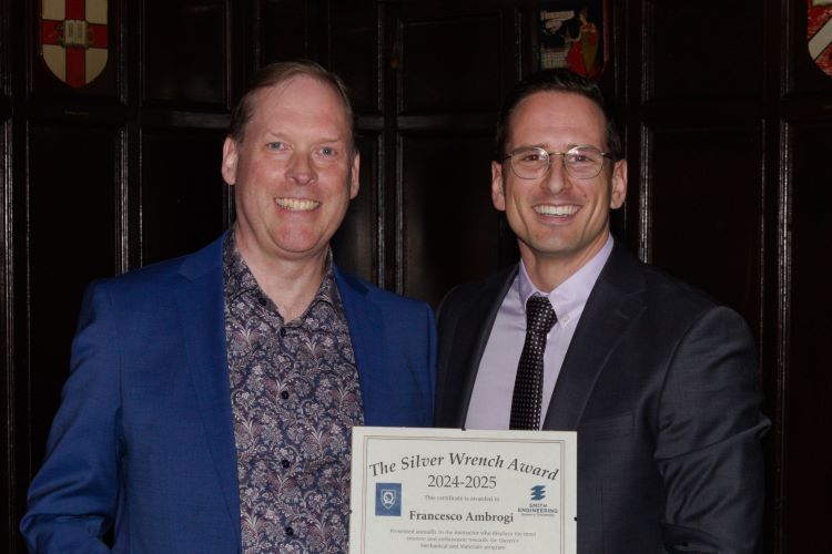 An expert in fluid mechanics, Francesco Ambrogi is the recipient of multiple student-voted teaching prizes