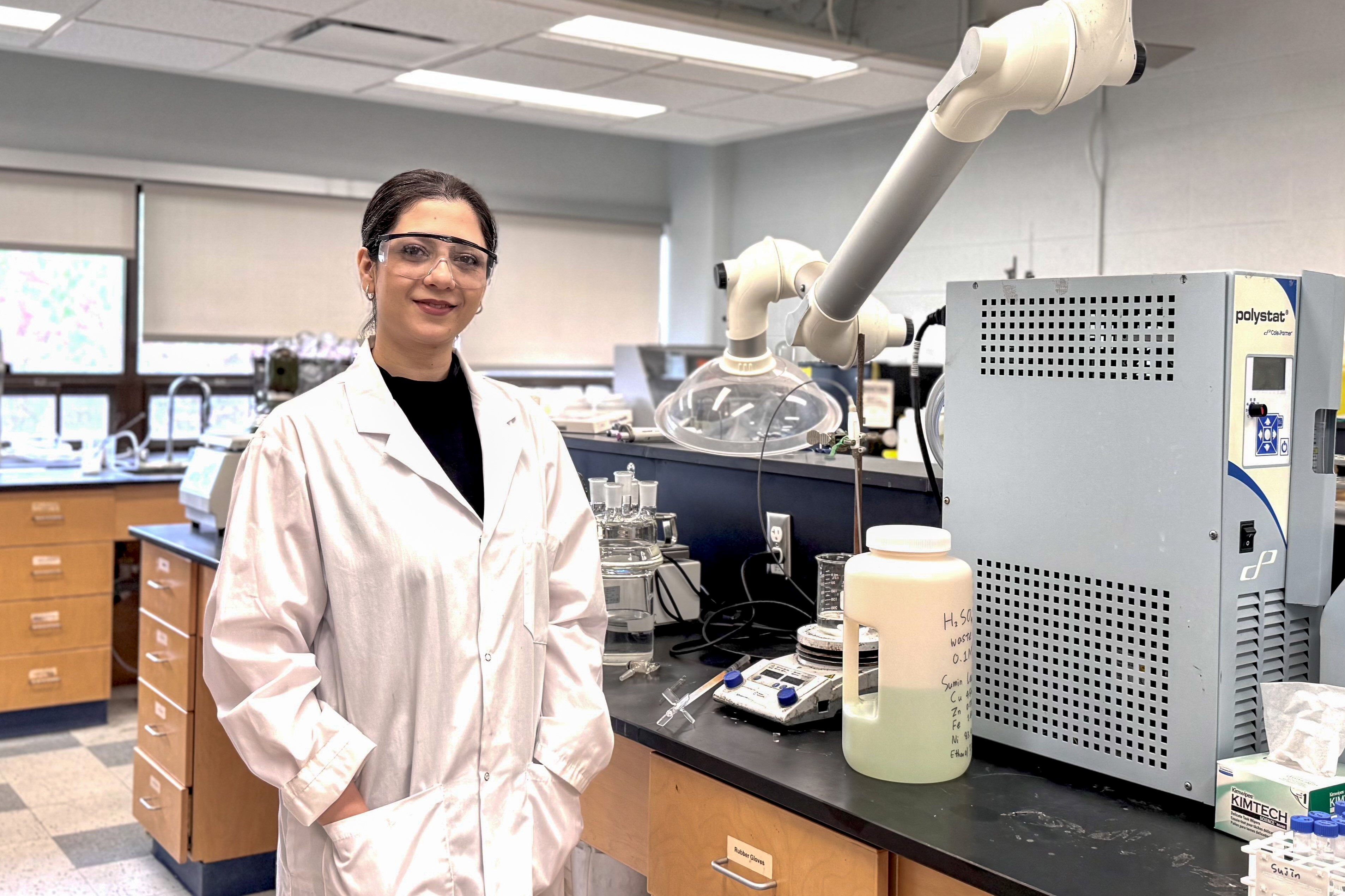 Canada Research Chair Farzaneh Sadri, uncovering and recovering sources of critical metals