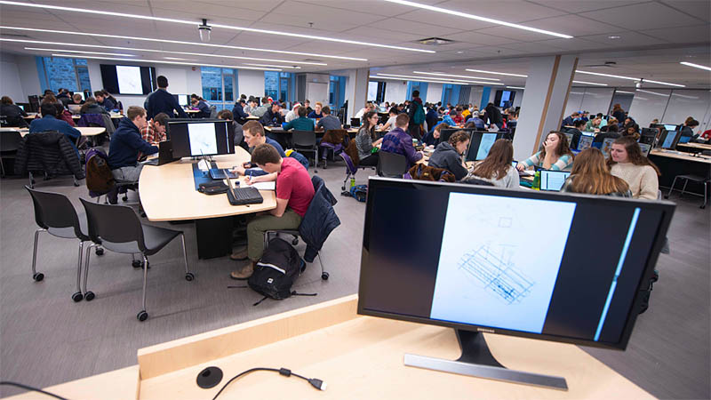 Mitchell Hall Active Learning Classroom