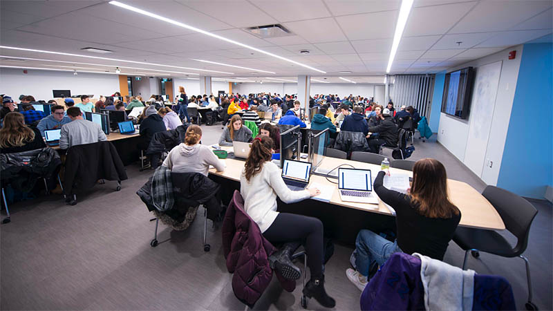 Mitchell Hall Active Learning Classroom