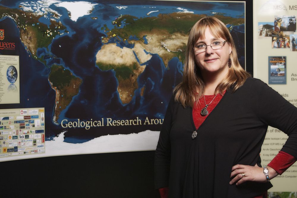 Geological engineer not in a lab