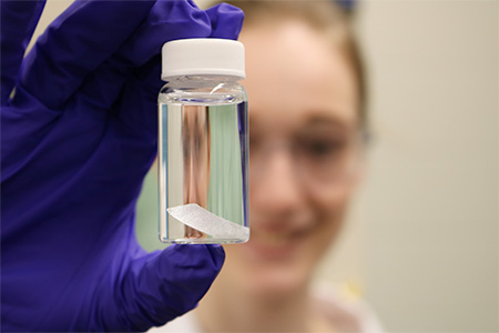 An example of a sustainable bioplastic
