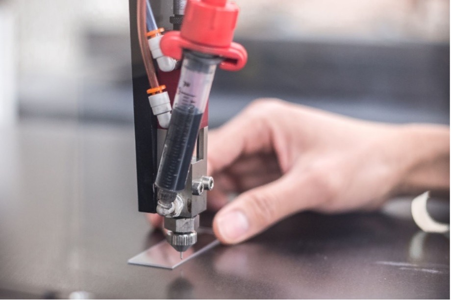 Printing of Graphene supercapacitor electrodes